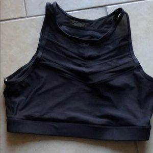 C&C California Fast Chevron High Neck sports bra